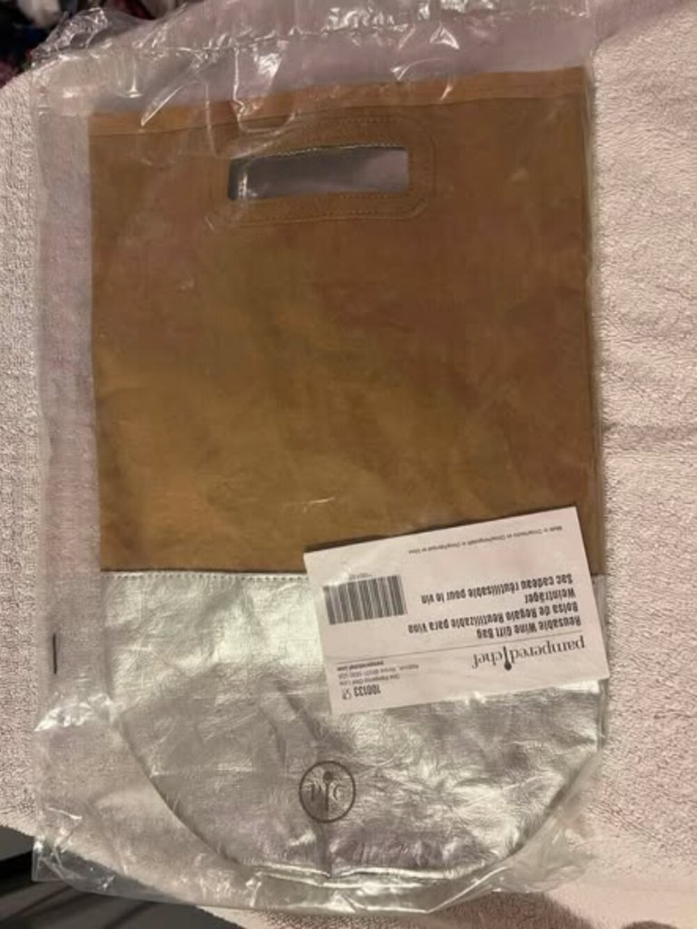 Pampered Chef - Reusable Wine Gift Bag